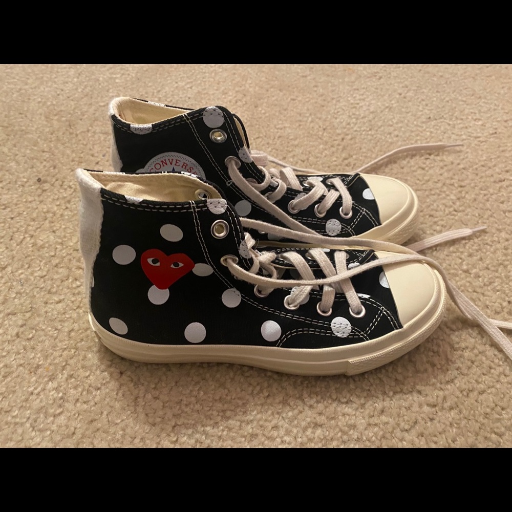 Comes des Garcons Converse size 6.5